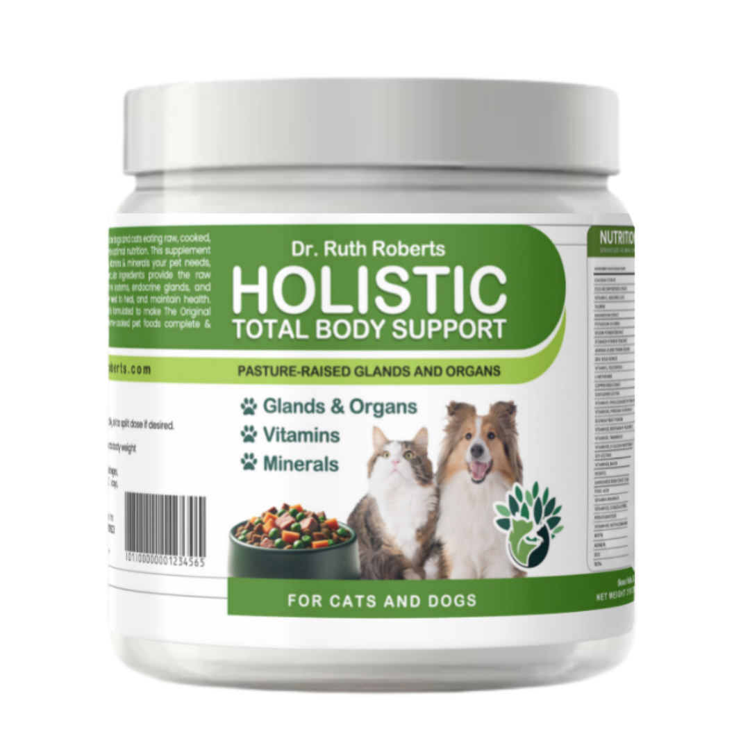 Holistic Total Body Support – Multivitamin & Glandular Support for Dogs and Cats