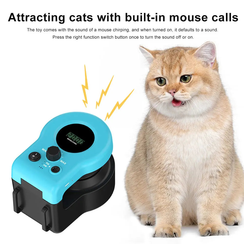 Interactive Cat Treadmill Toy – Adjustable-Speed Chase & Exercise Toy for Indoor Cats and Kittens