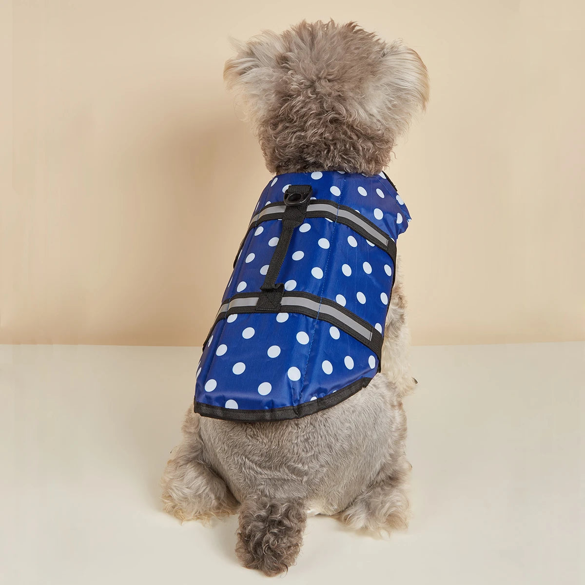 Reflective Dog Life Jacket – Adjustable Safety Swim Vest with Enhanced Buoyancy for Medium & Large Dogs