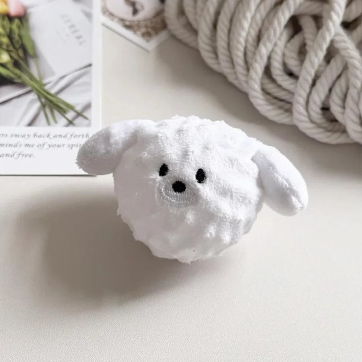 Squeaky Puppy Ball Toy – Spiked Bouncing Chew for Teeth Cleaning, Interactive Toy for Small Dogs & Cats