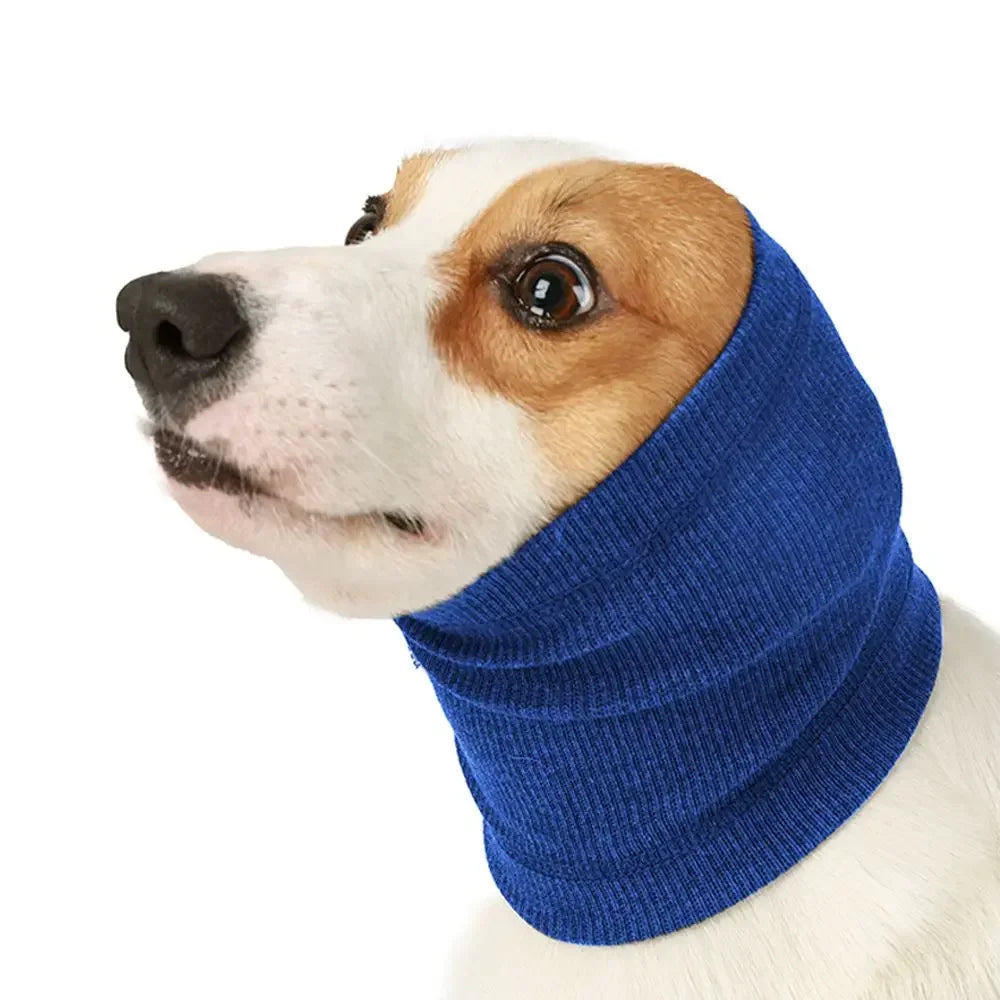 Dog Grooming Earmuffs – Soft Noise-Proof Pet Ear Cover for Bath & Drying