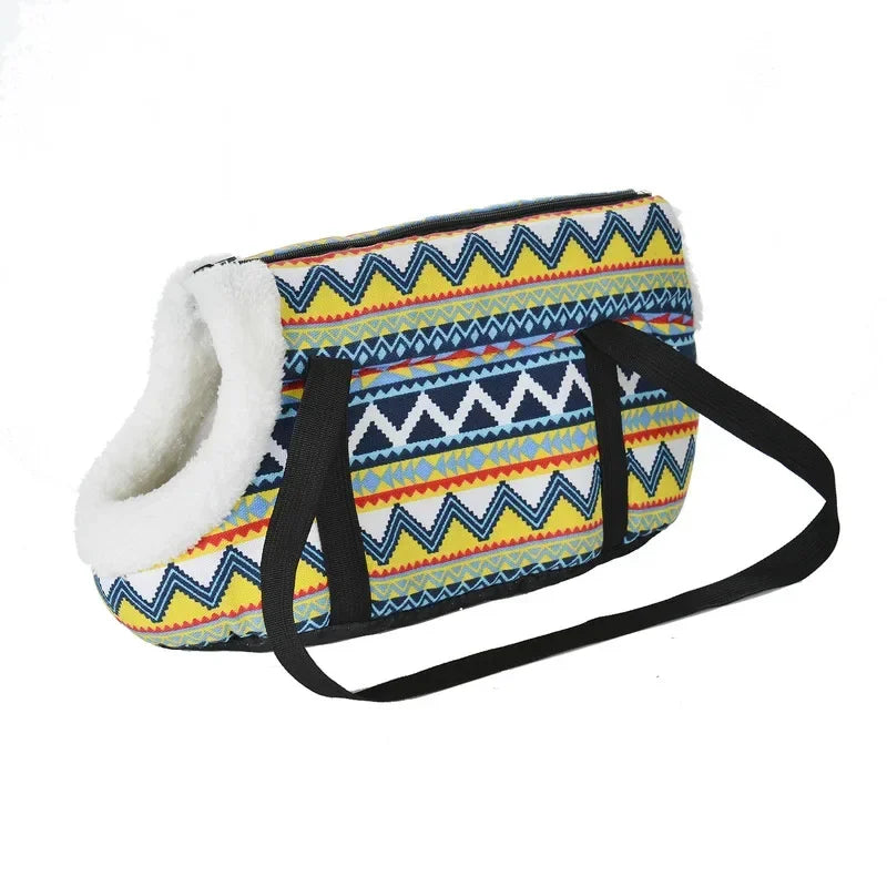 Classic Pet Carrier – Soft Sling Backpack for Small Dogs & Cats