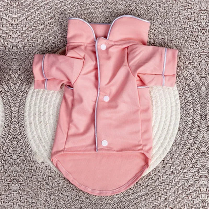 Summer Dog Pajamas – Lightweight Pet Shirt for Small Dogs & Puppies