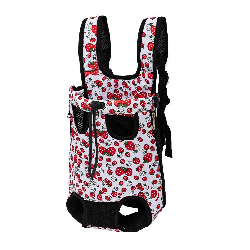 Outdoor Camouflage Dog Backpack – Breathable Pet Carrier for Travel & Transport