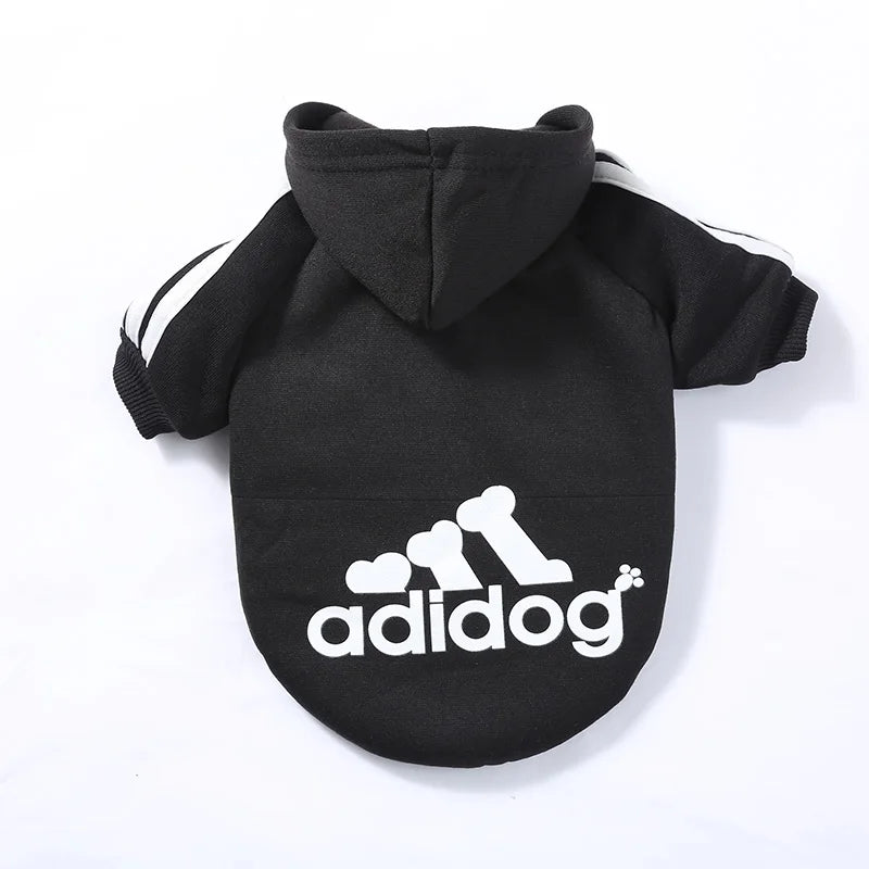 Adidog Dog Hoodie – Cotton Hooded Sweatshirt for Small to Large Dogs (XS–5XL)
