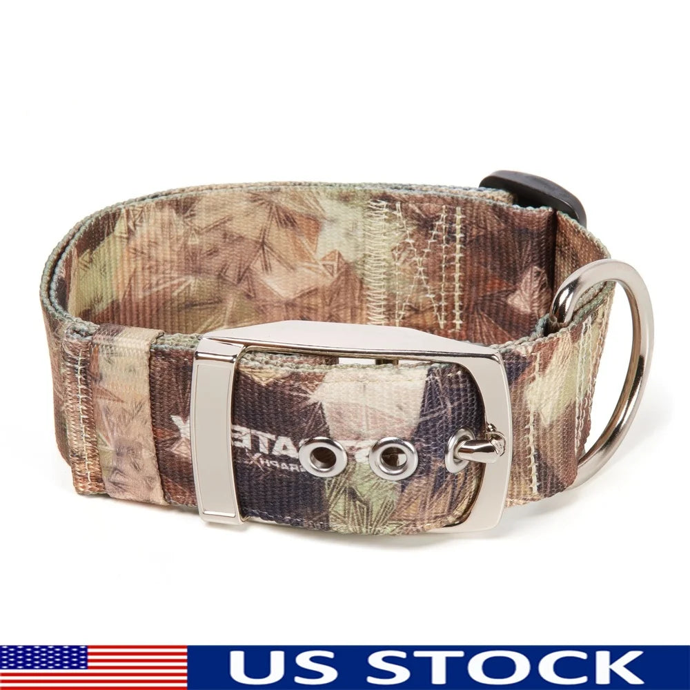 Extra Large Dog Collar – Adjustable, Comfortable with Metal Buckle & D-Ring Leash Attachment