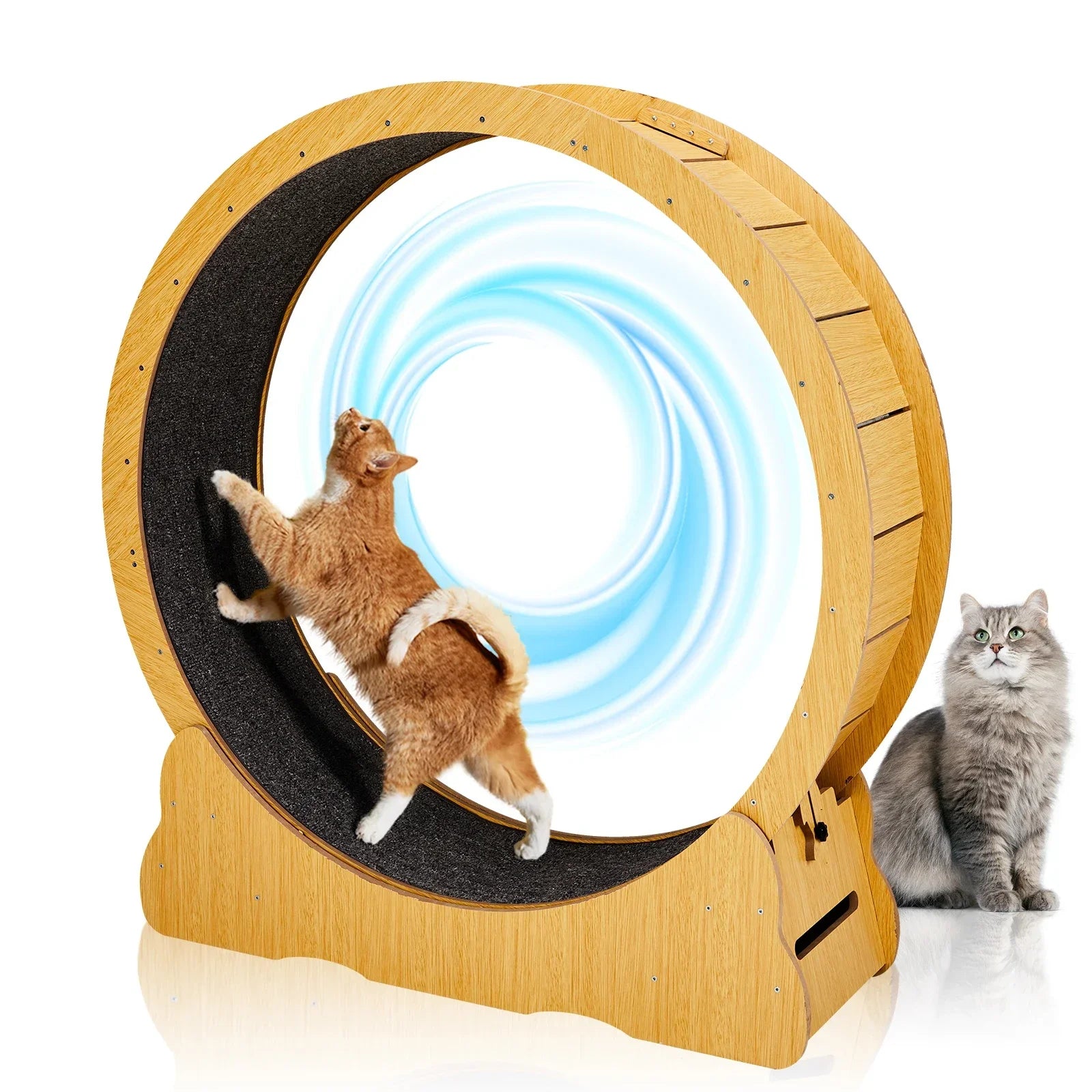 Cat Exercise Wheel – Indoor Running Wheel for Cats & Small Pets