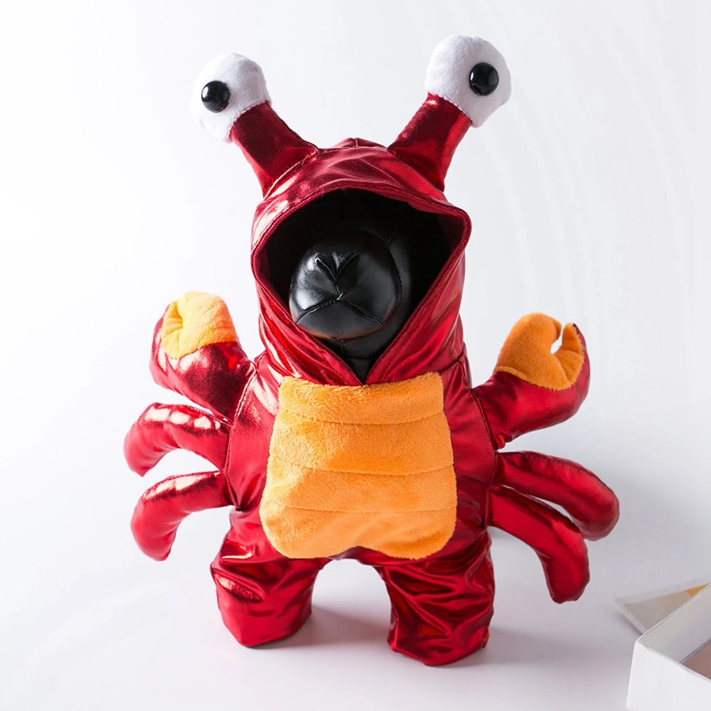 Halloween Crab Costume – Funny Pet Outfit for Dogs & Cats
