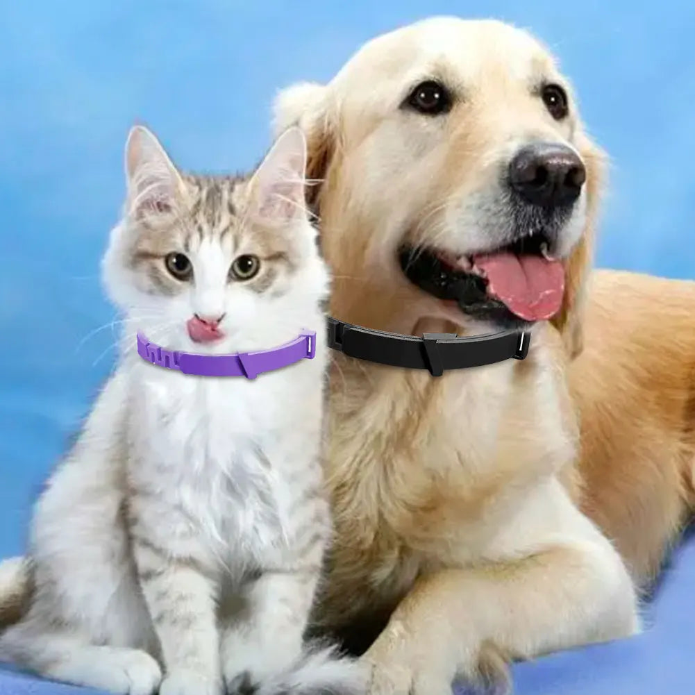 3/4 Pack Pet Calming Collars – Natural Anxiety Relief for Cats & Dogs