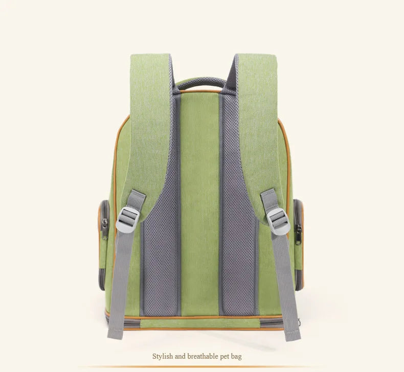 Cat Backpack Carrier – Large Capacity Breathable Space Capsule