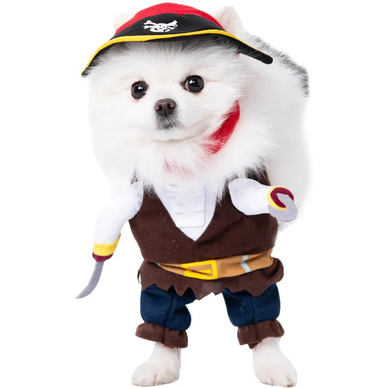 Halloween Dagger Costume – Funny Knife-Holding Outfit for Dogs & Cats