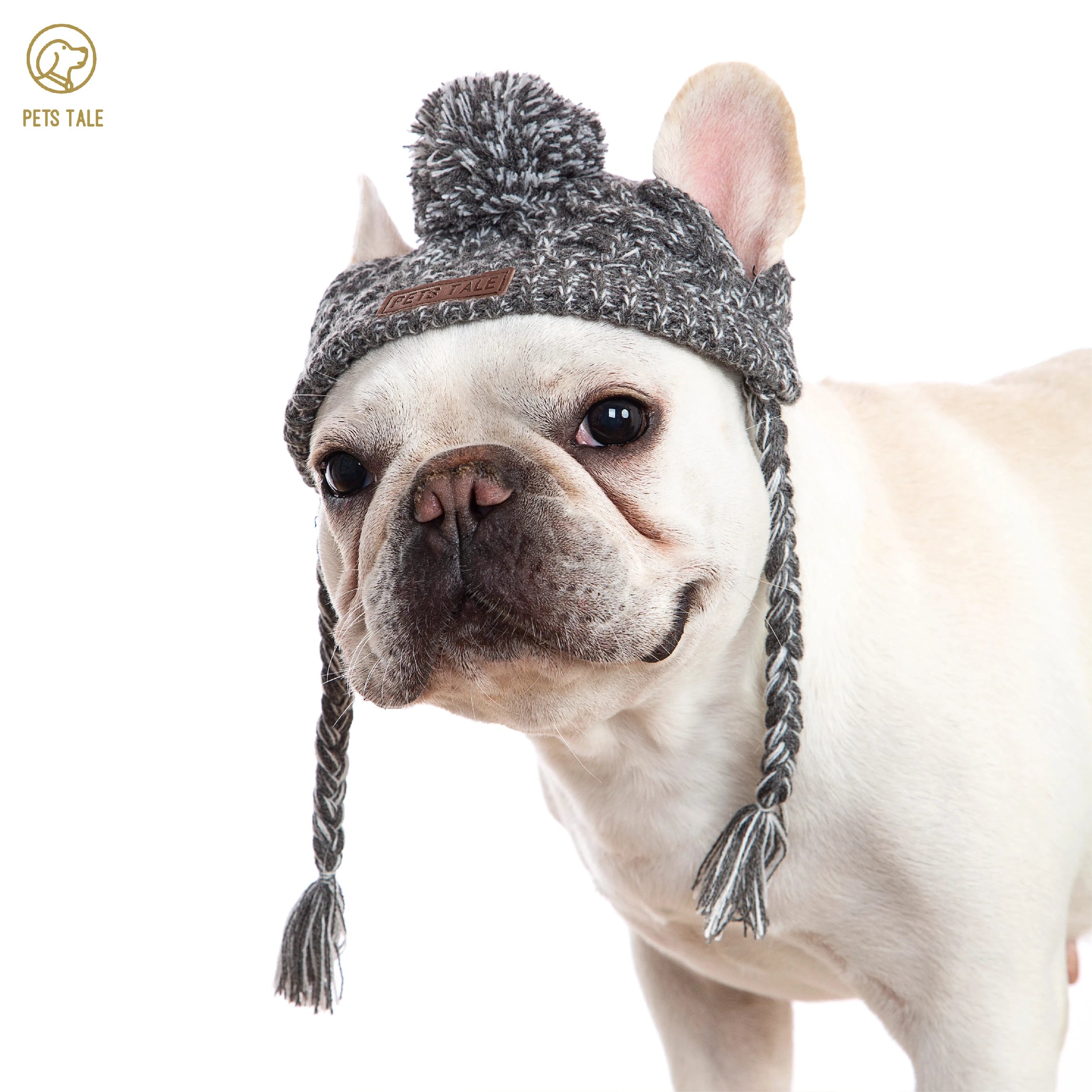 Winter Knitted Dog Hat – Warm, Windproof Pet Headwear