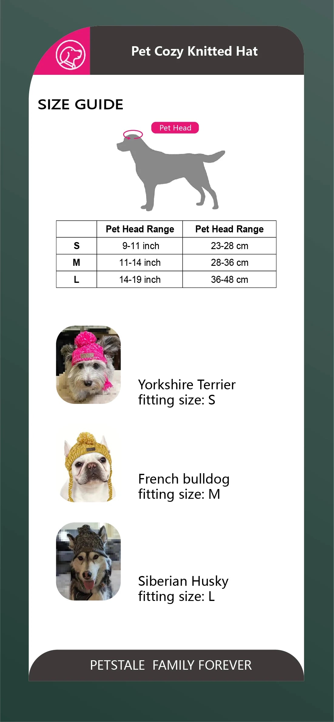 Winter Knitted Dog Hat – Warm, Windproof Pet Headwear