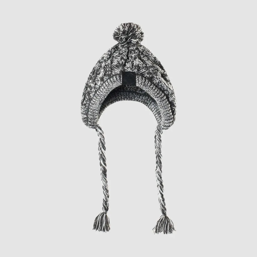 Winter Knitted Pet Hat – Warm Woolen Cap with Fur Ball for Cats & Dogs