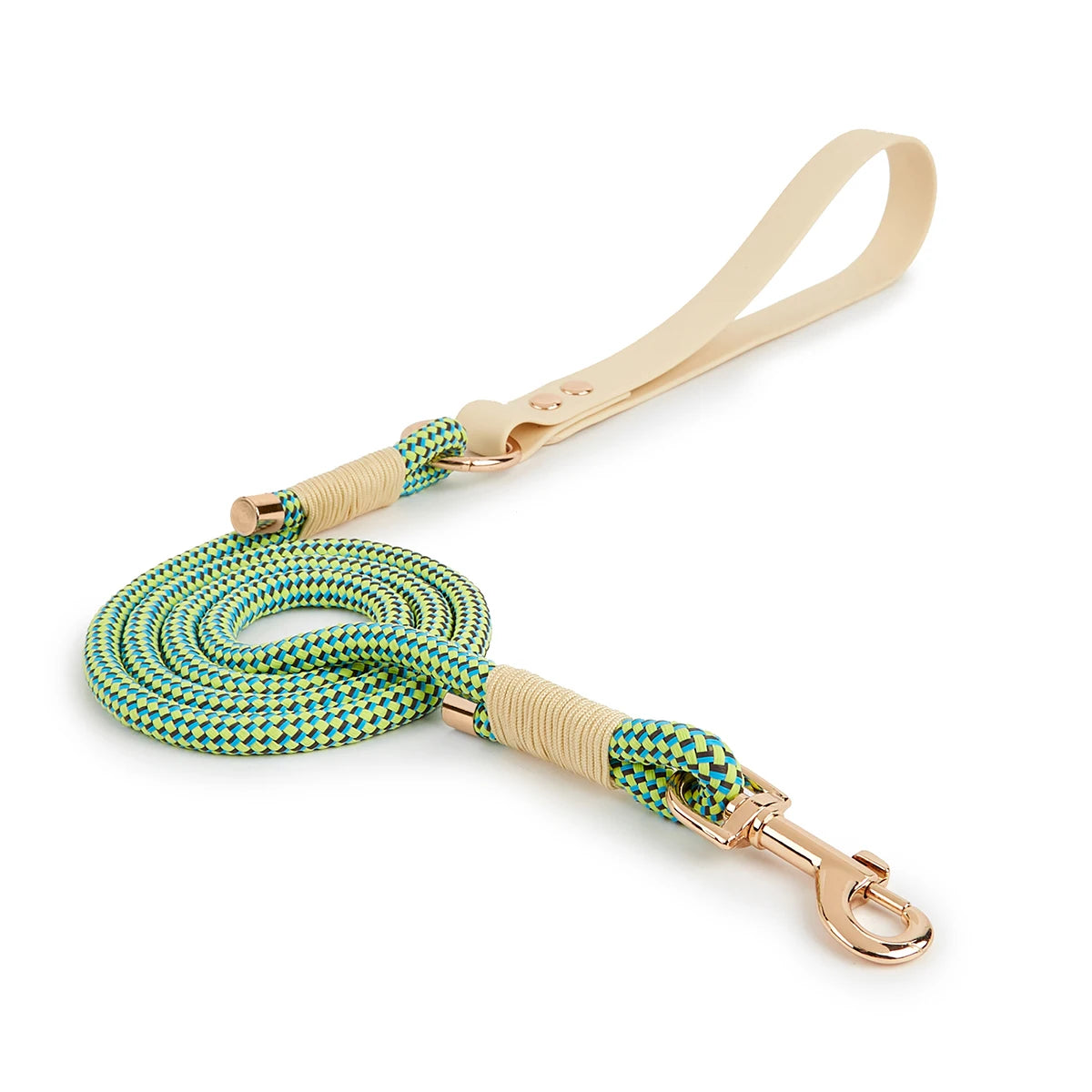 Nylon Rope Dog Leash – Durable PVC Lead for Dogs & Cats (2024 Style)