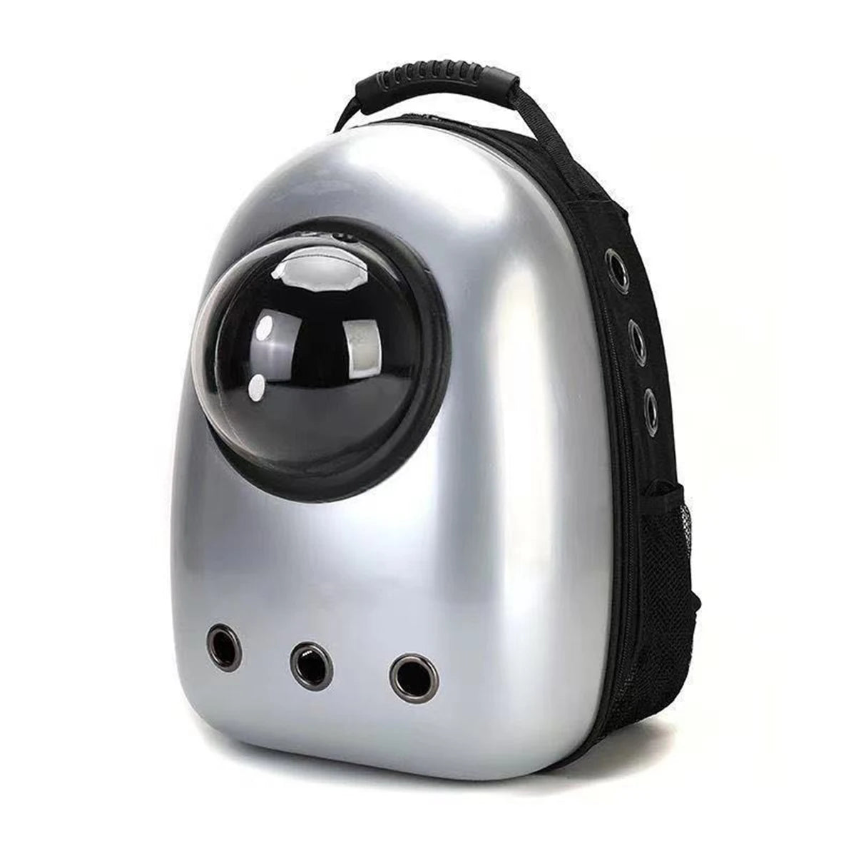 Space Capsule Pet Backpack – Large Capacity Breathable Cat & Dog Carrier Bag for Travel