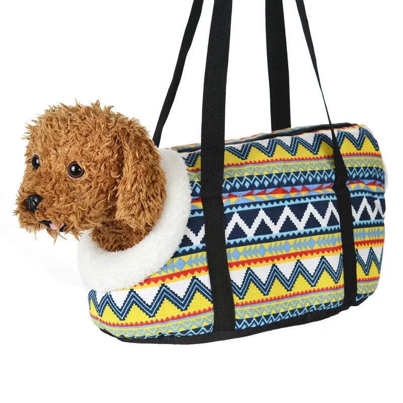 Classic Pet Carrier – Soft Sling Backpack for Small Dogs & Cats