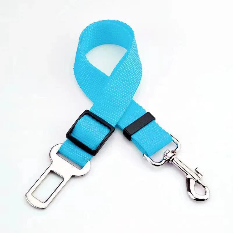 Dog Car Seat Belt – Safety Travel Harness Leash for Pets | Adjustable Breakaway Car Restraint for Dogs & Cats