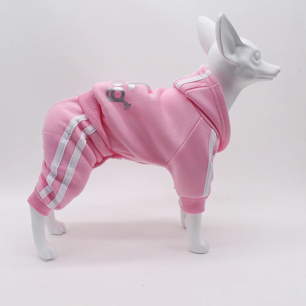 Adidog Dog Jumpsuit – Sports Suit for Small Dogs