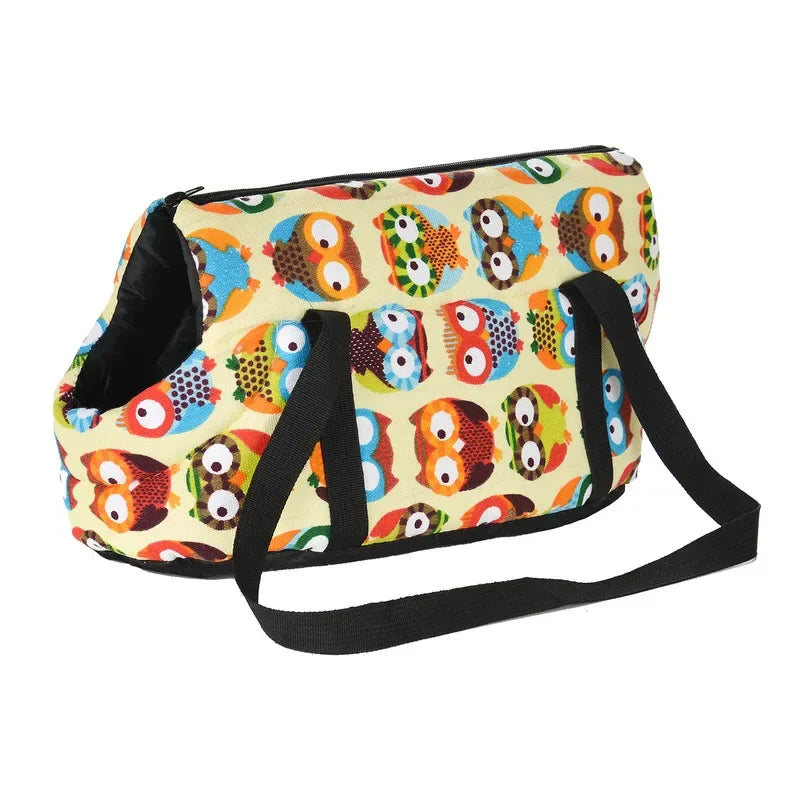 Classic Pet Carrier – Soft Sling Backpack for Small Dogs & Cats