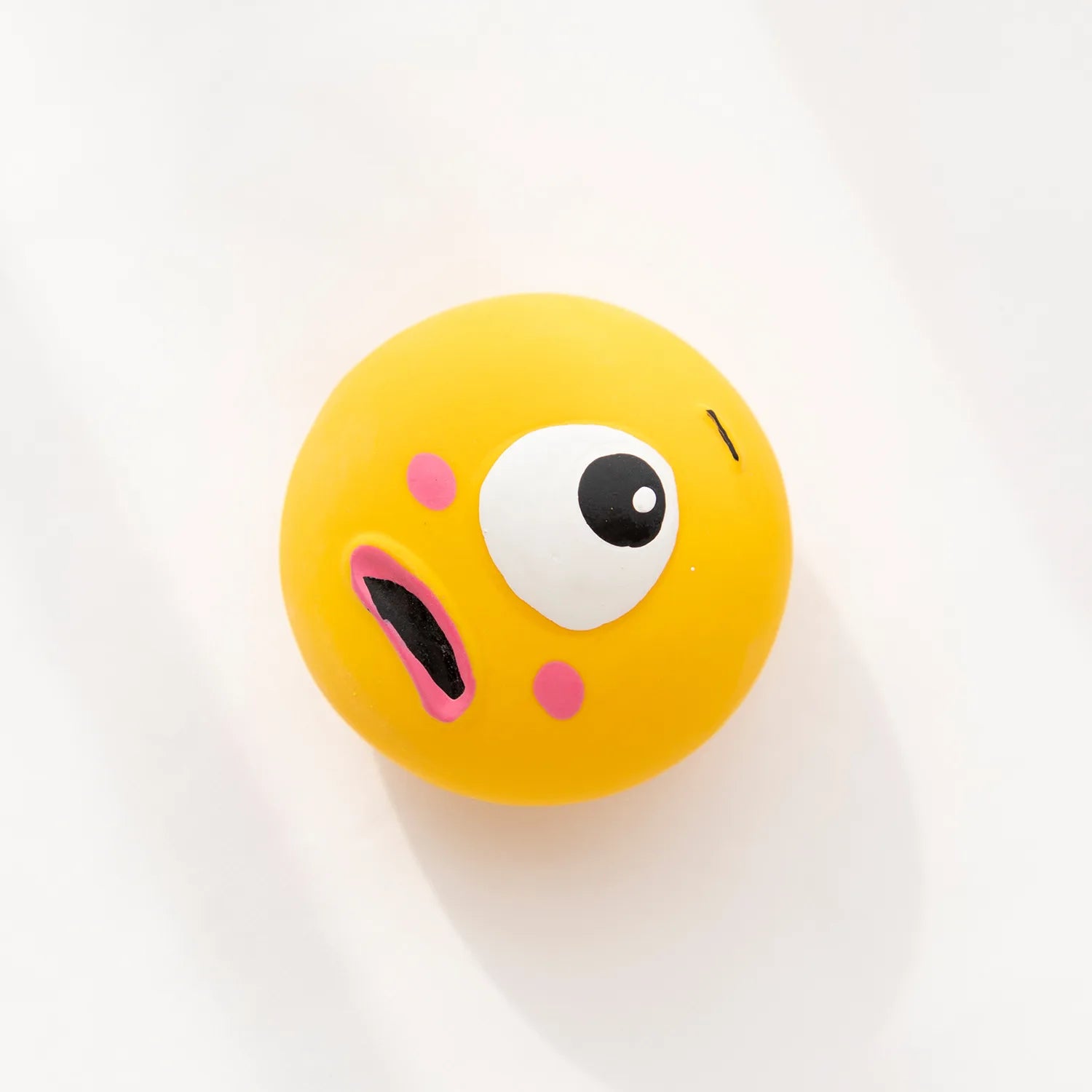 Eyeball Squeaky Dog Toy – 1pc/3pcs Set Durable Latex Chew Toy for Interactive Training & Fun
