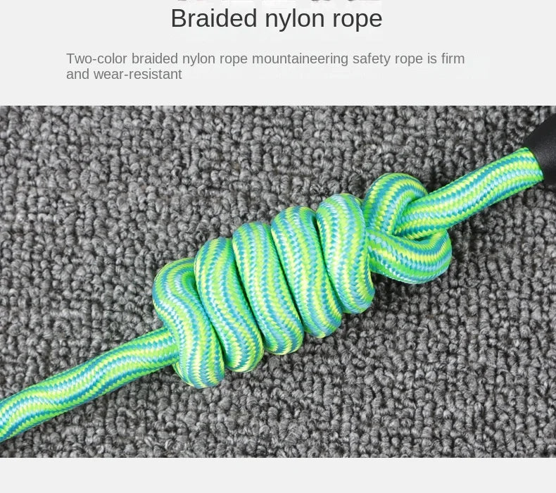 Double Dog Leash – Wave Pattern Anti-Winding Removable Rope