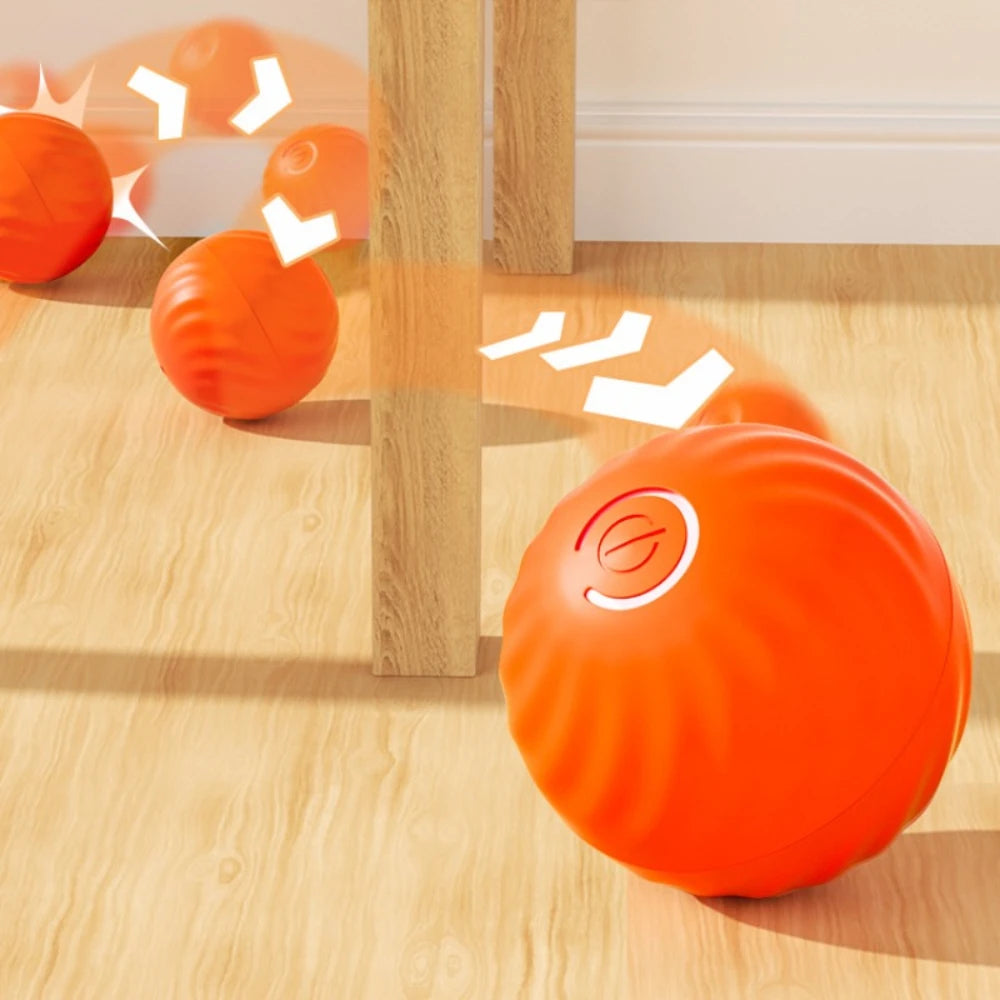 Smart Interactive Dog Toy Ball – USB Rechargeable, Automatic Jumping & Rotating