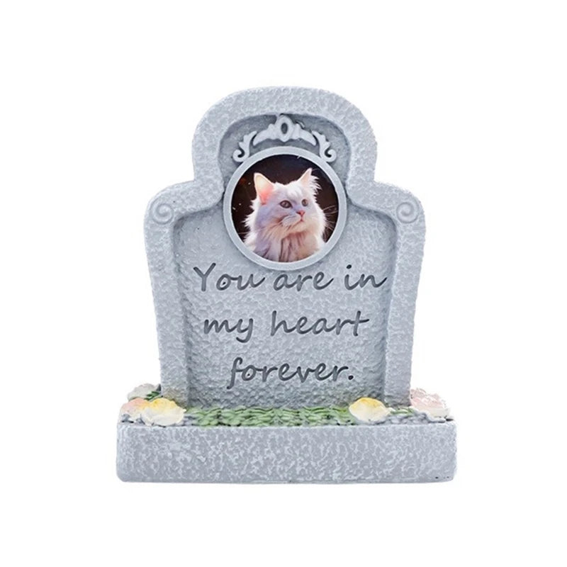 Pet Remembrances Tombstone Weatherproof Cats and Dog Headstones for Eternalize Memory