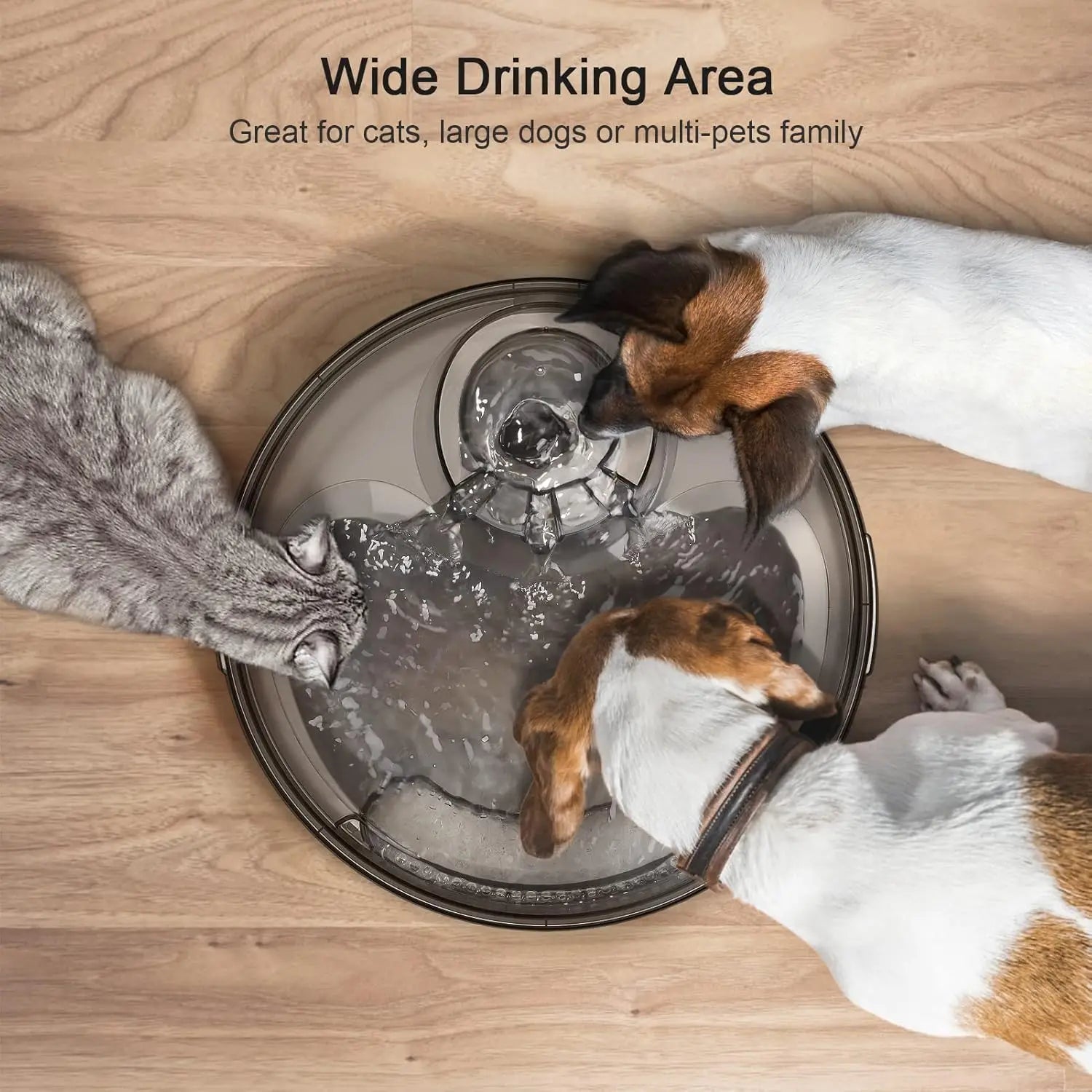 NPET DF10 Dog Water Fountain Replacement Filters – Multi-Layer Activated Carbon Filters