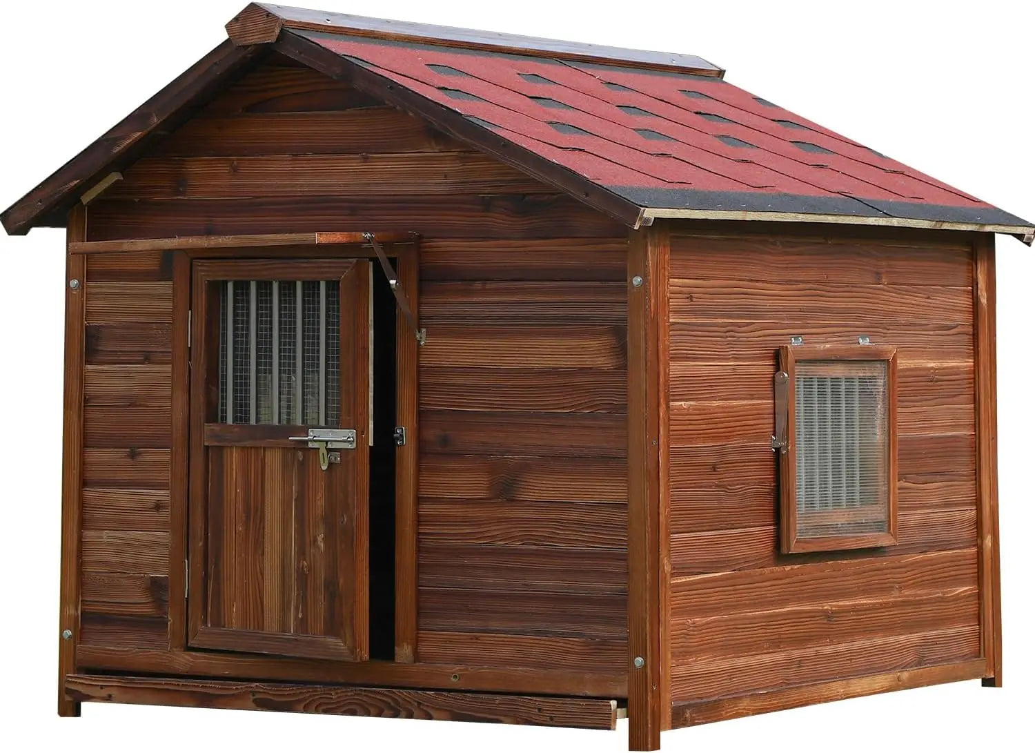Large Outdoor Dog House – Weatherproof XXL Dog Kennel with Removable Floor & Roof, Insulated for Warmth