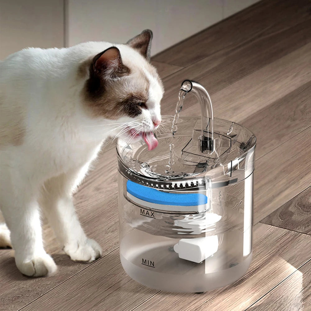 Upgraded Cat Water Fountain Replacement Filter with Pump Cleaning Tool – Activated Carbon Filters for Cats & Dogs
