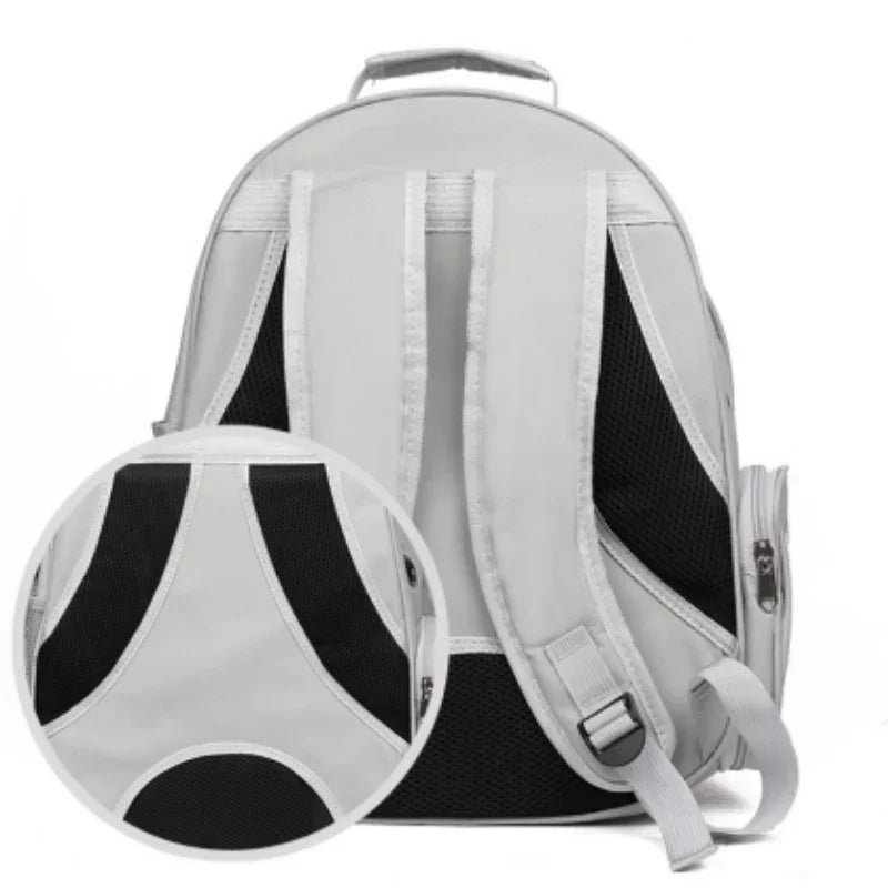 Space Capsule Cat Backpack – Transparent Breathable Pet Travel Bag (2025 Model)