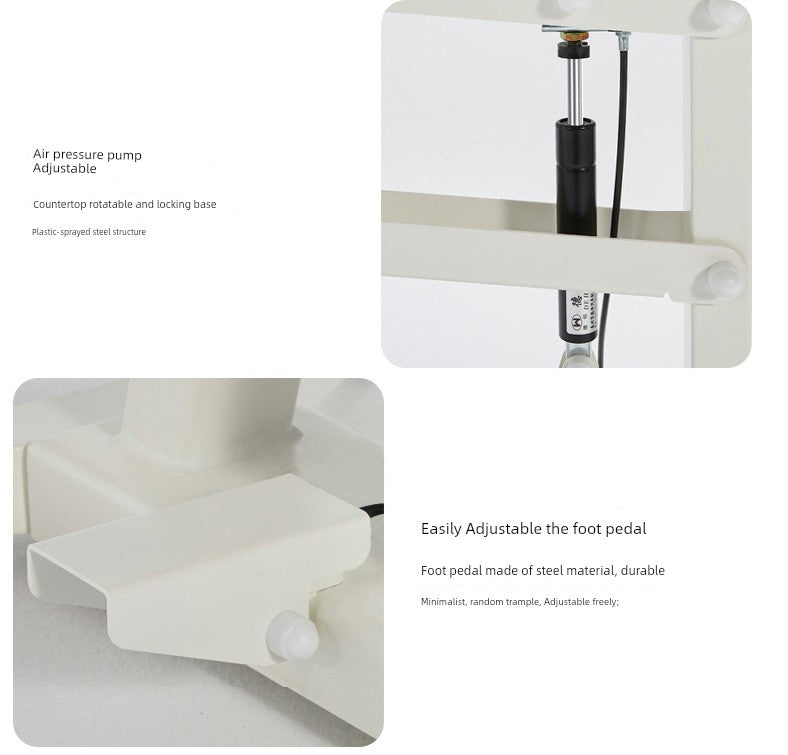 Adjustable Hydraulic Pet Grooming Table – Rotating Round Beauty Table for Small & Medium Dogs & Cats