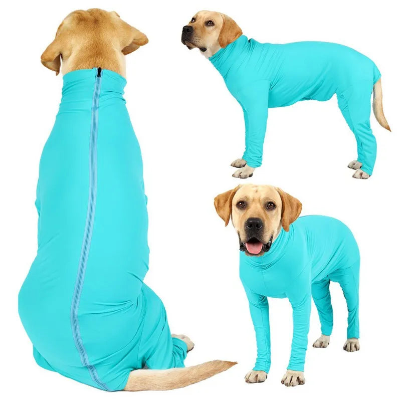 Pet Pajamas – Long-Sleeved One-Piece Recovery & Anxiety Relief Suit for Dogs & Cats