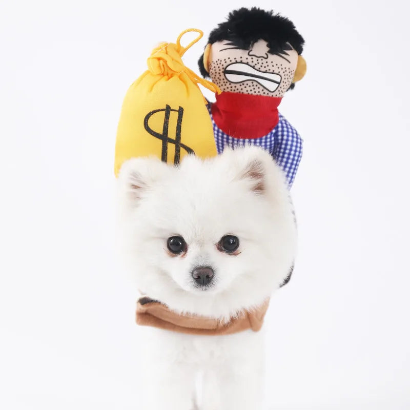 Halloween Dagger Costume – Funny Knife-Holding Outfit for Dogs & Cats