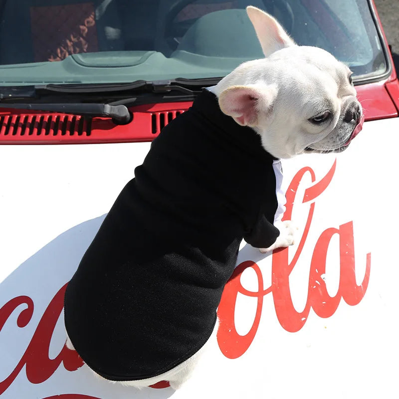 Baseball Dog Jacket – Winter Coat for Small & Medium Dogs