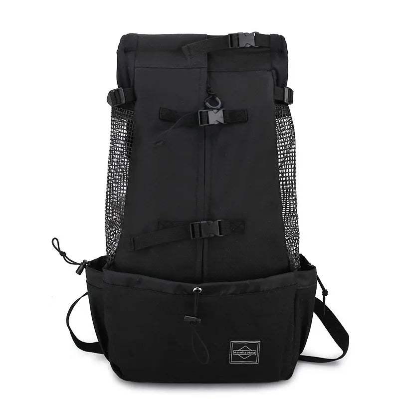 Dog Carrier Backpack – Strong Nylon Travel Bag for Small & Medium Dogs