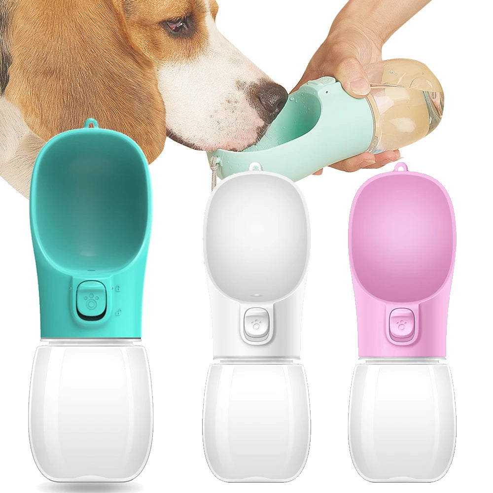 Portable Dog Water Bottle – Leakproof Travel Pet Dispenser for Dogs & Cats