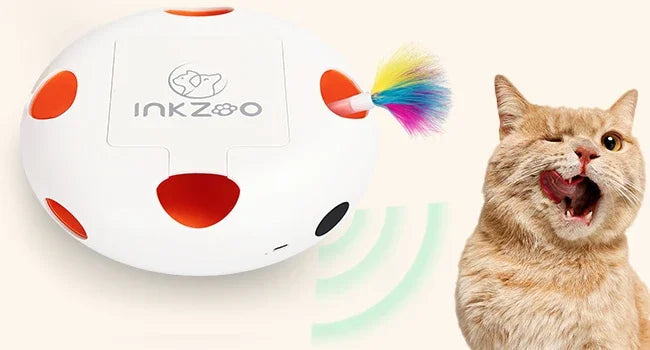 PERKEO Interactive Cat Toy – 7-Hole Automatic Whack-A-Mole Game