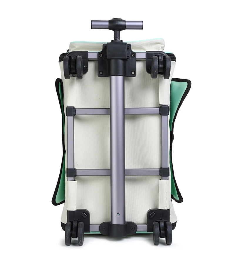 Extra Large Pet Trolley Bag – Foldable Travel Carrier for Cats & Dogs