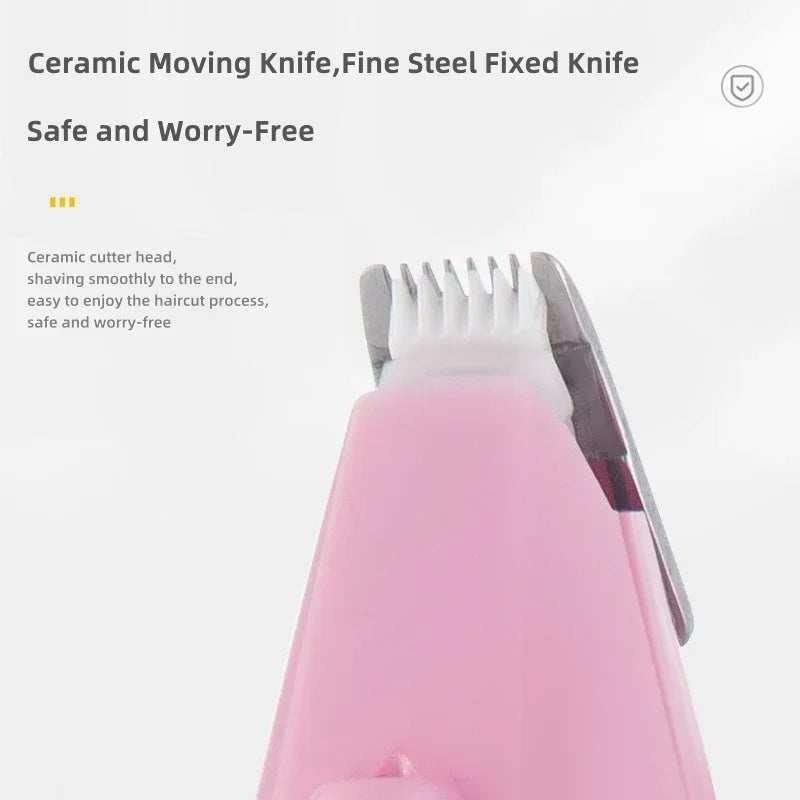 Dog Paw Trimmer – LED Grooming Clippers for Dogs & Cats, Rechargeable