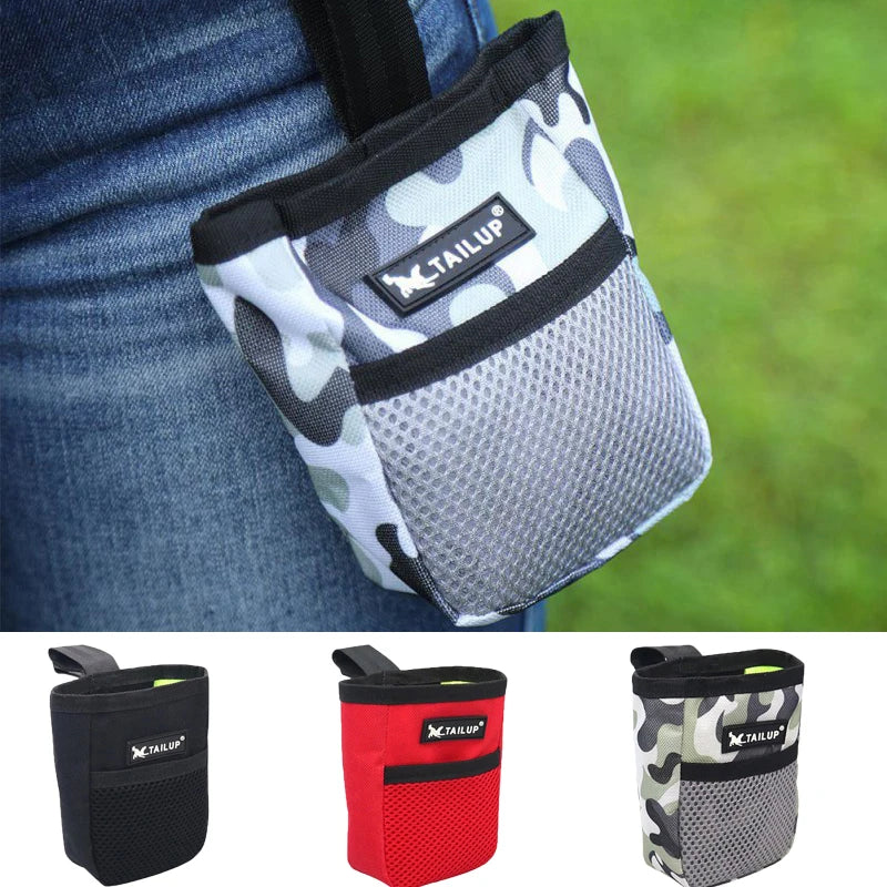 Pet Dog Training Treat Pouch – Waist Bag for Obedience, Agility & Snack Rewards