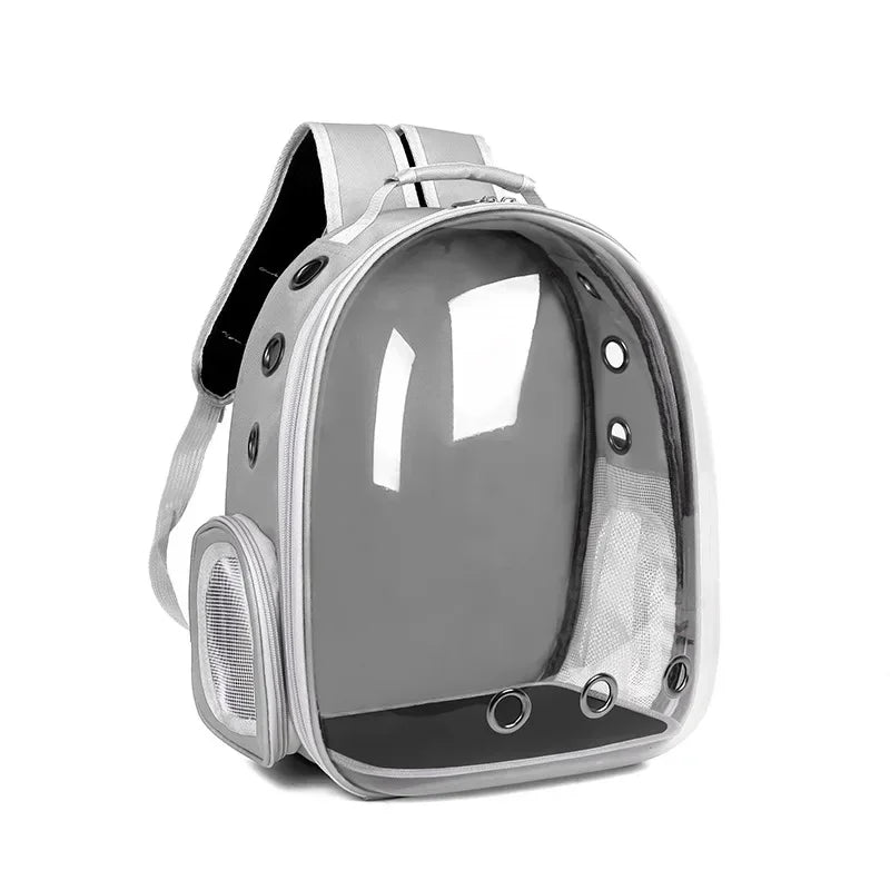 Space Capsule Cat Backpack – Transparent Breathable Pet Travel Bag (2025 Model)