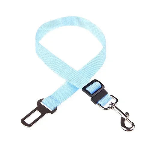 Pet Car Seat Belt Harness – Adjustable Safety Clip for Dogs & Cats
