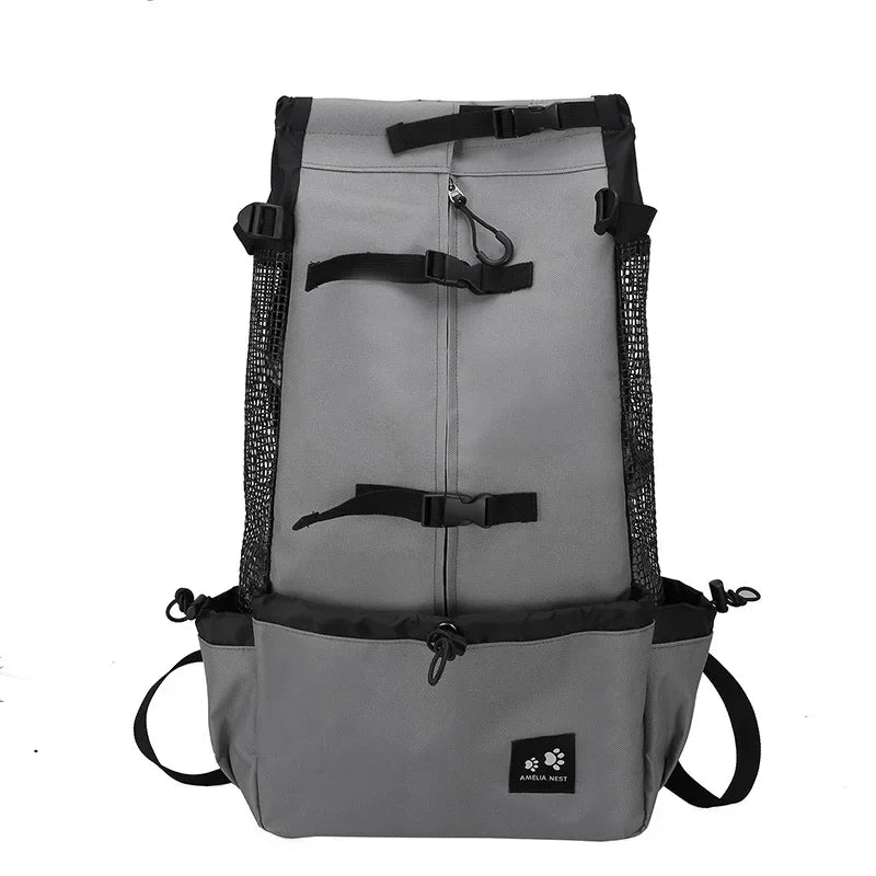 Dog Carrier Backpack – Strong Nylon Travel Bag for Small & Medium Dogs