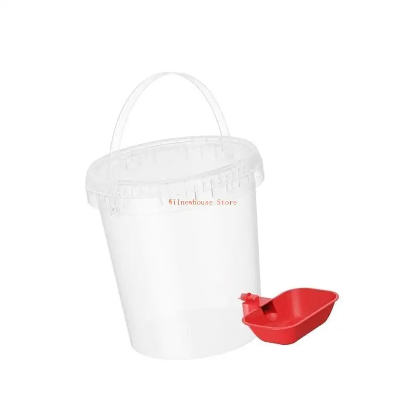 F62A Pet Water Dispenser – 8L/10L Large Capacity Automatic Pet Waterer with Clear Body for Cats & Dogs