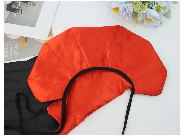 Halloween Vampire Cape – Red & Black Cloak for Cats & Dogs