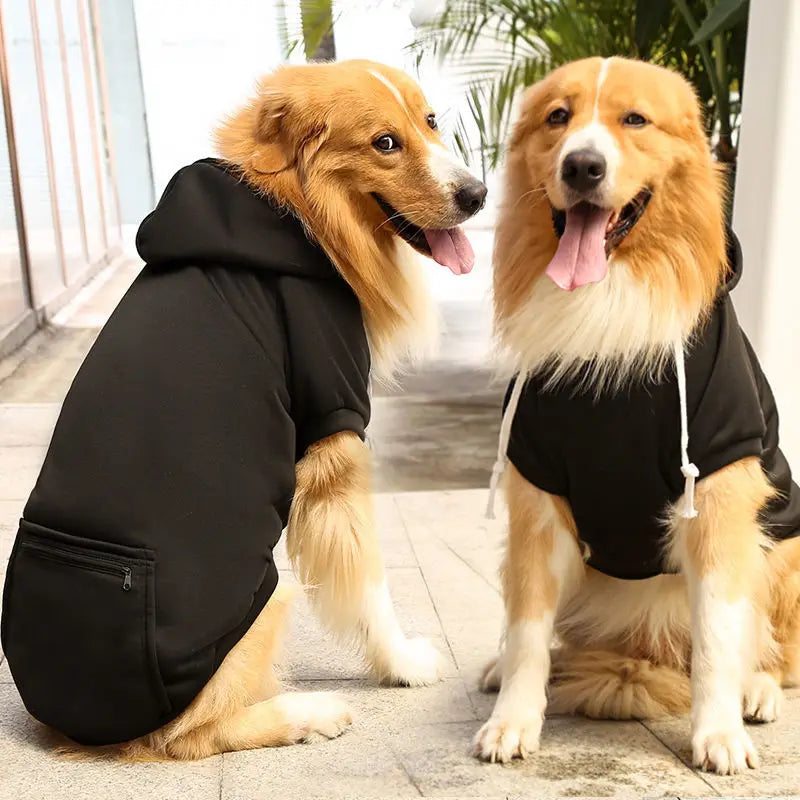 Dog Sport Hoodie – Warm Autumn & Winter Sweatshirt for Medium & Large Dogs