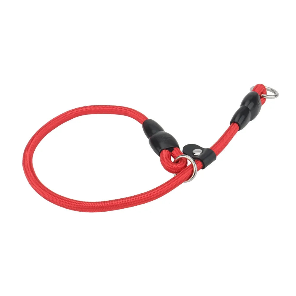 Dog Slip Collar – No-Pull Training Martingale Collar with Adjustable Stopper