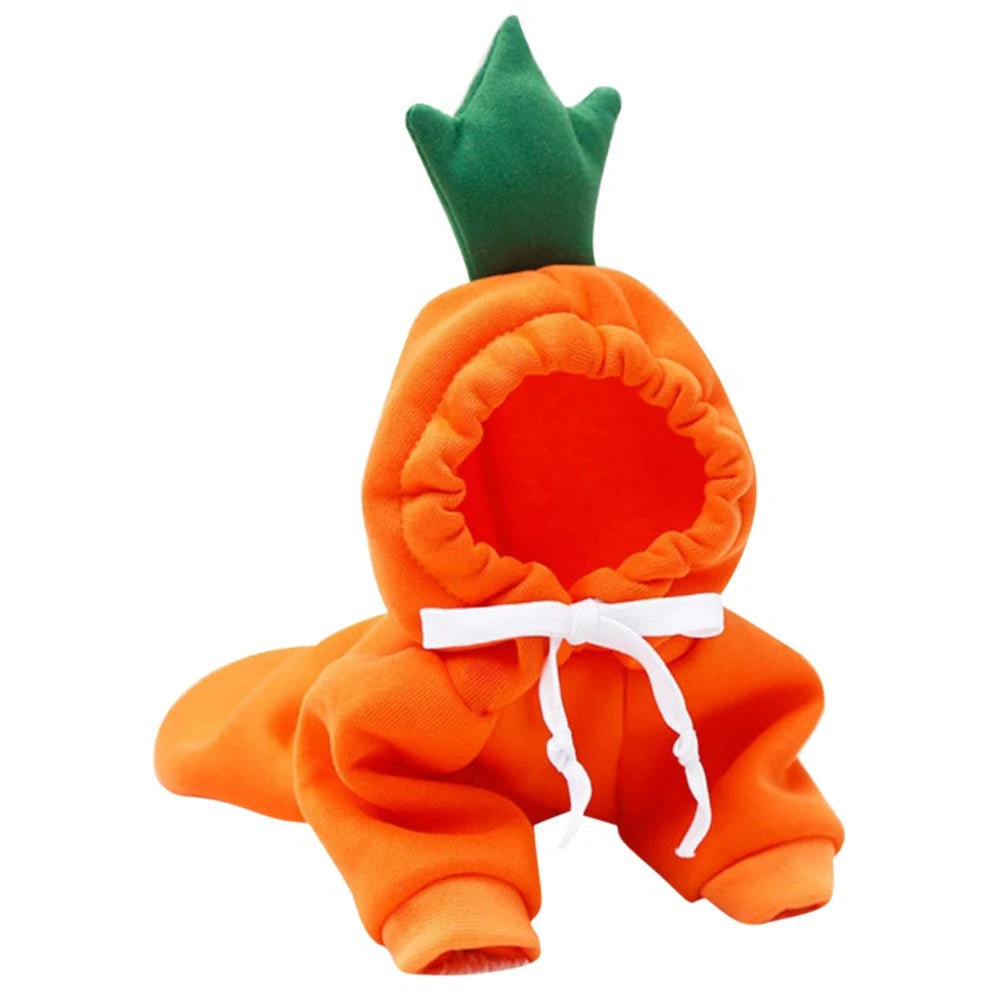 Fruit Dog Hoodie – Warm Fleece Costume for Small Dogs & Cats